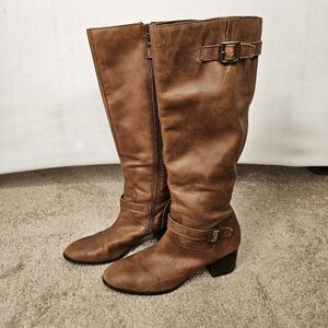 Franco Sarto Brown Winter & Rain Boots